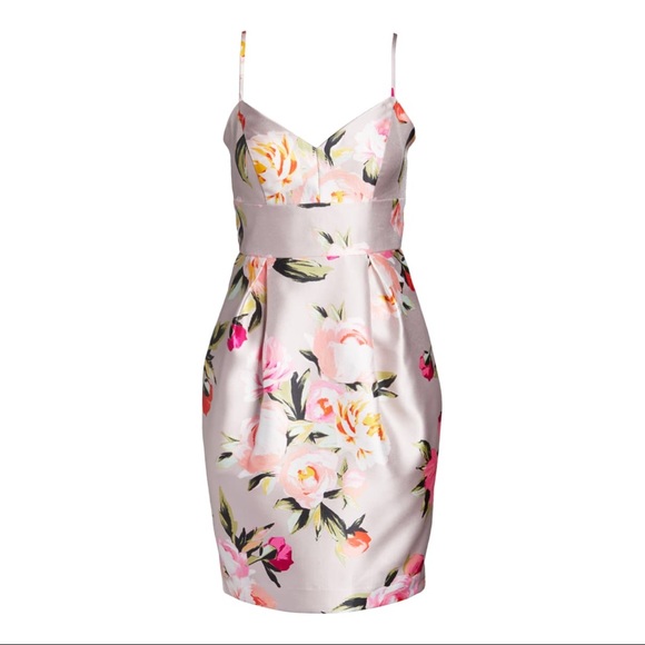 mikado cocktail dress